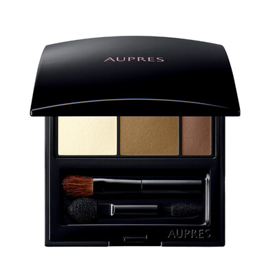 

Oupo Lai AUPRES eye shadow three-color eye shadow 4g 102 earth light brown delicate skin-friendly easy to extend