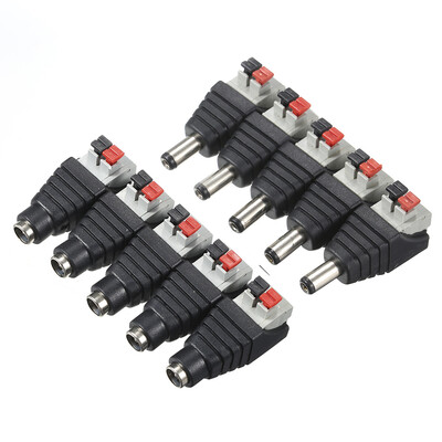 

10PCS DC MaleFemale Connectors 2155mm DC Power Jack Adapter Plug Connector DC-G065pcsDC-G075pcs