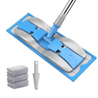 

Jiajie JJ-PB01 alloy flat plate mop folder towel can be dragged dragging cloth thin flat plate surface 37.5cm send original mop 2