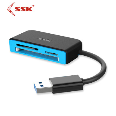 

Biao Wang SSK SCRM330 high-speed USB30 multi-card reader supports TF \ SD \ CF&other mobile phone camera card