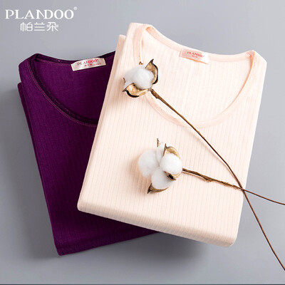 

PLANDOO mens&womens cotton warm underwear set autumn&winter