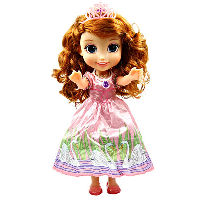 

Дисней (Disney) девочки играть дома детские игрушки, кукла Барби кукла куклы костюм модели подарок игрушки дня рождения девочка София Первого Teapot Set 98853