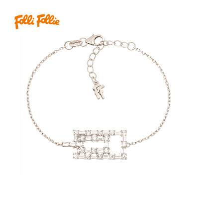 

Folli Follie Fu Li Fu Li BAMBOO COLLECTION series silver bamboo bracelet 3B17S005C