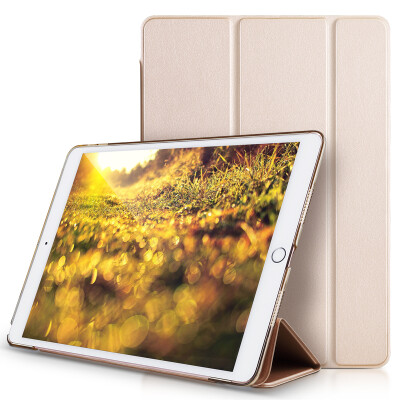

VALK Apple ipad Case iPad pro 105-inch Tablet Case Tri-Fold Case One-Piece Champagne