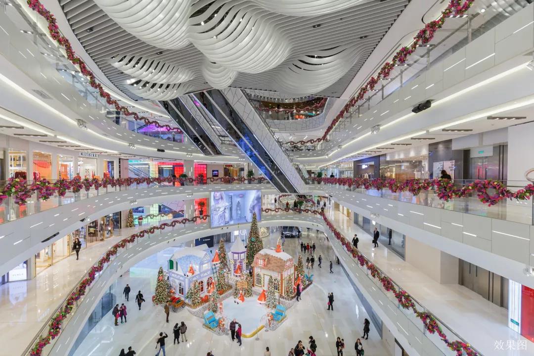 如云山方舟,国贸广场,theone购物中心 共同勾勒