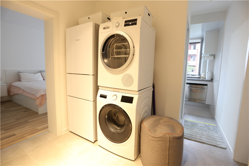 张同学的dyson就在洗衣机后面