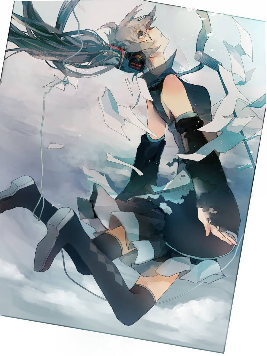 初音未来-【二次元55P】 兔玩系列 第18张