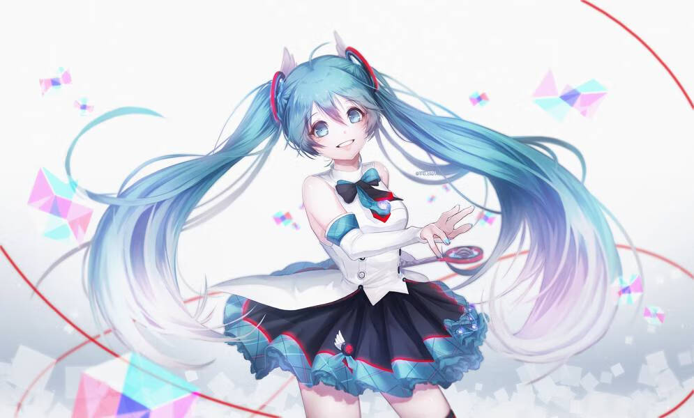 初音未来-【二次元55P】 兔玩系列 第41张