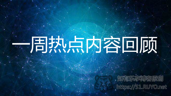 20191223:上周热点内容回顾汇总