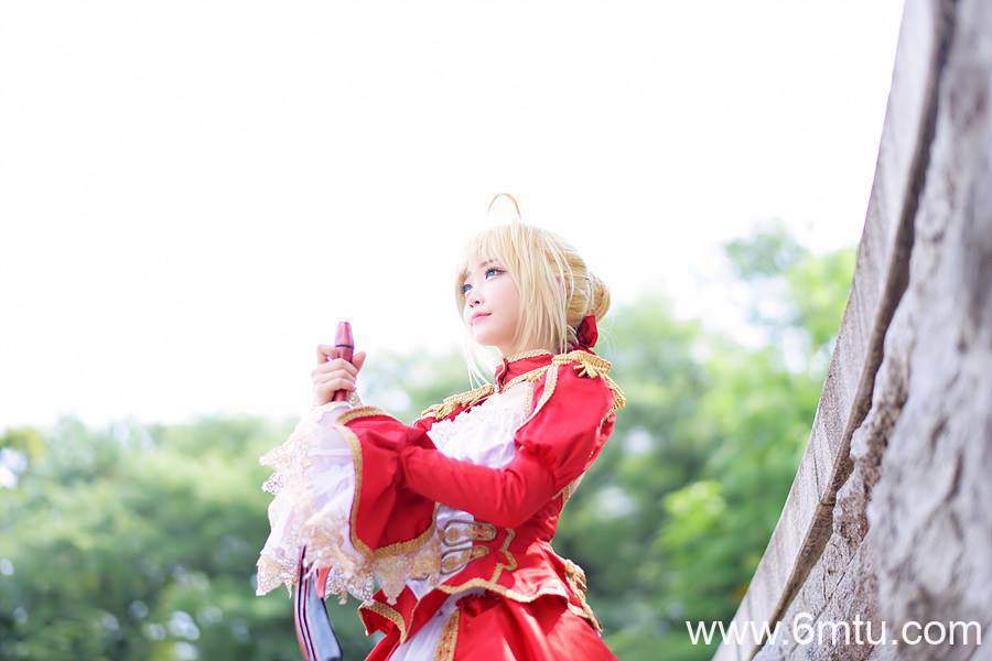 【兔玩映画】美少女Saber Cos-【54P】 兔玩系列 第36张