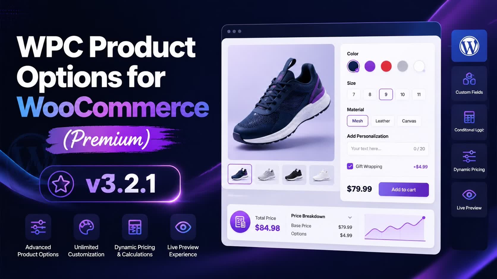 WPC Product Options for WooCommerce (Premium) 汉化版 v3.2.1