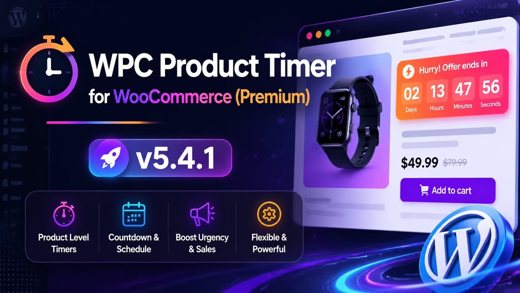 WPC Product Timer for WooCommerce (Premium) 汉化版 v5.4.1