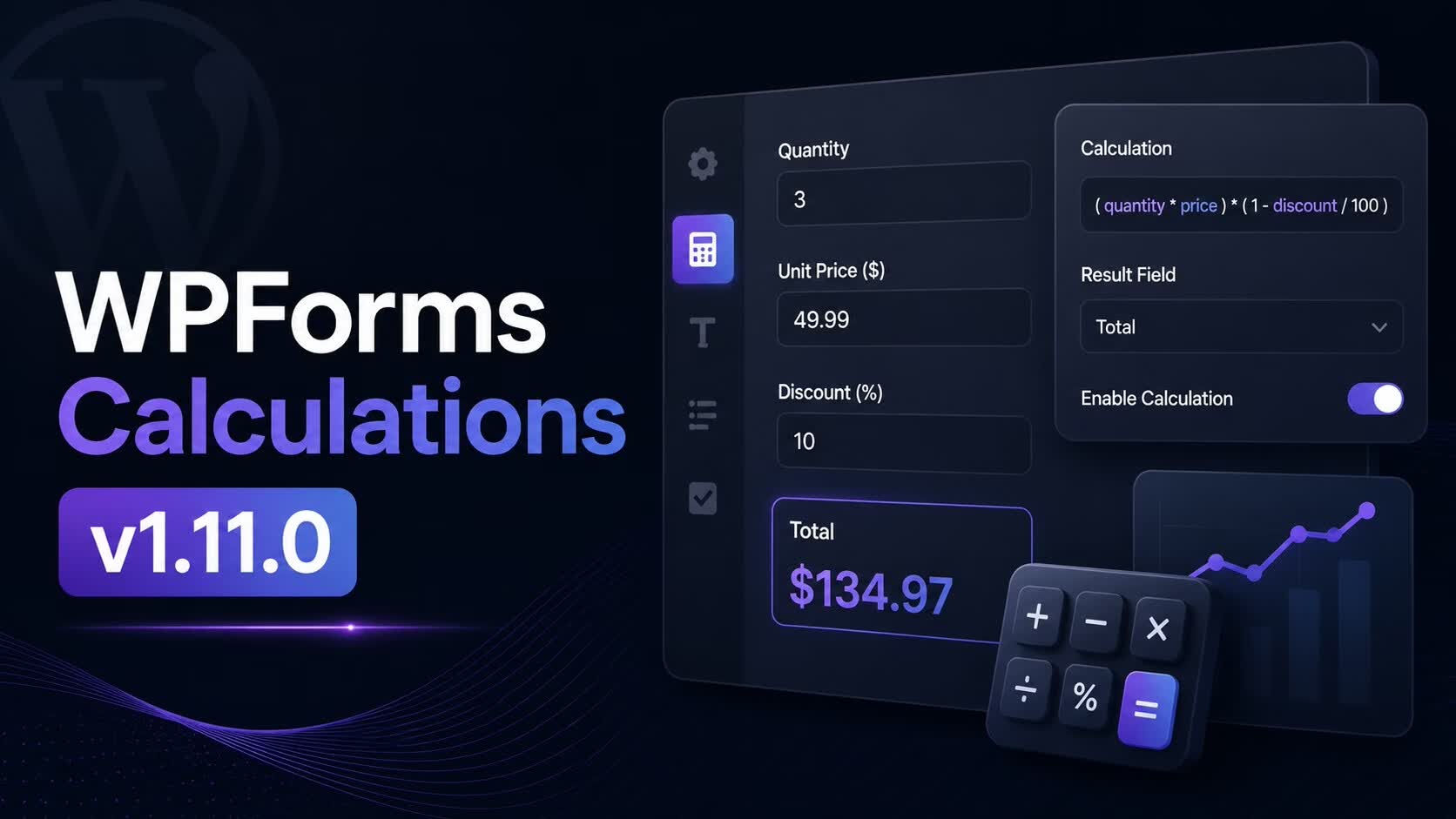 WPForms Calculations 汉化版 v1.11.0