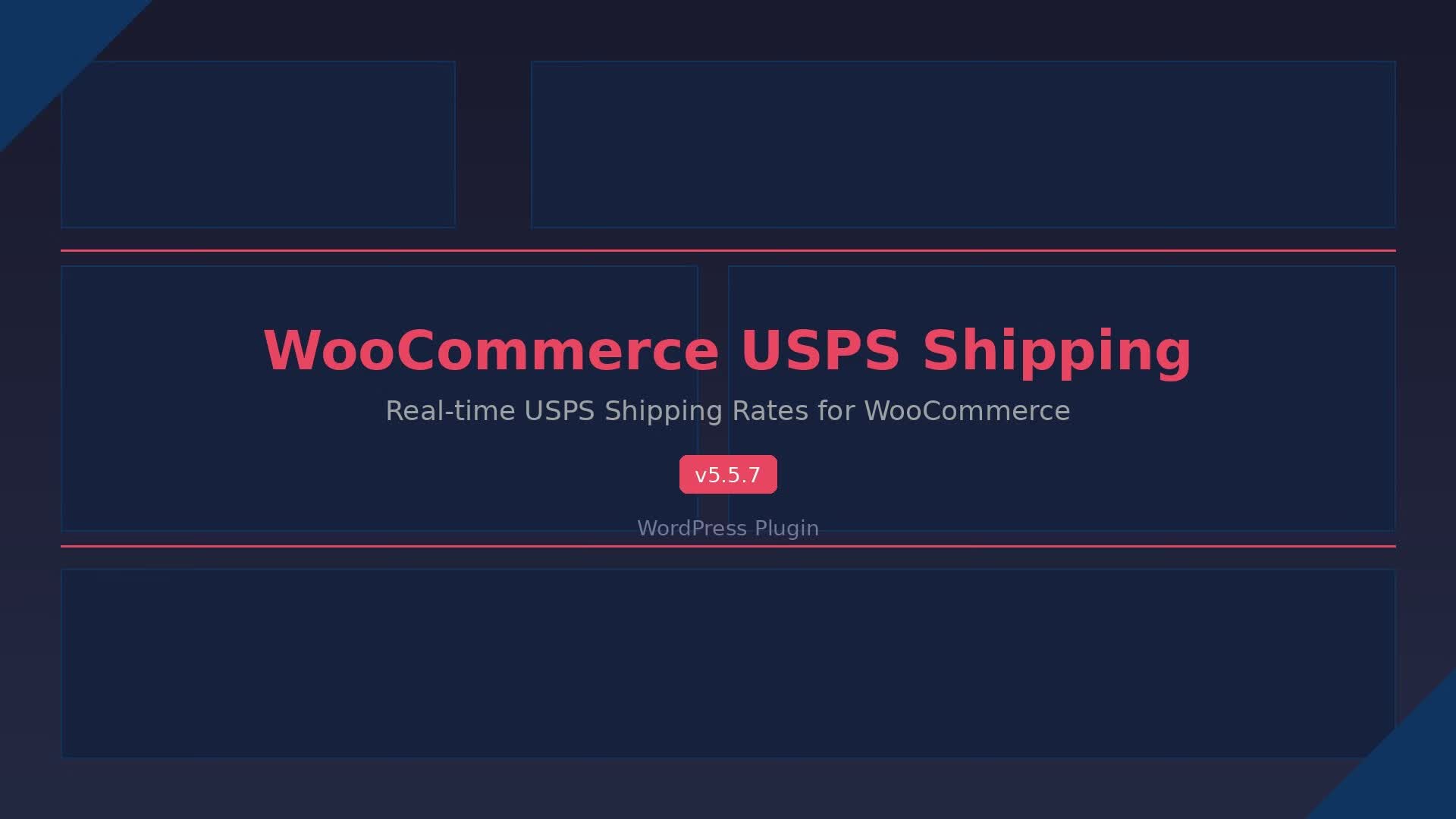 WooCommerce USPS Shipping 汉化版 v5.5.7