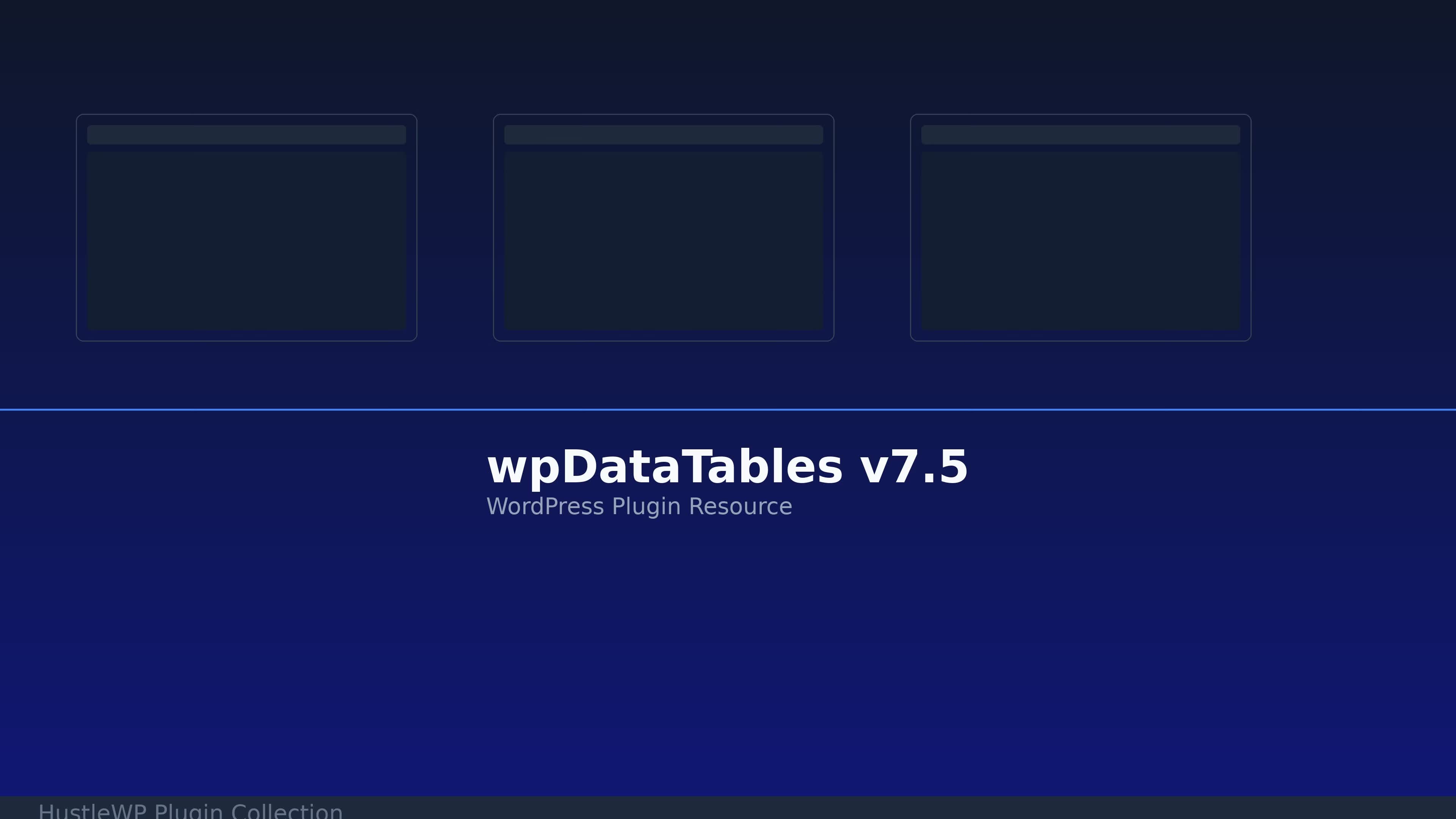 wpDataTables v7.5