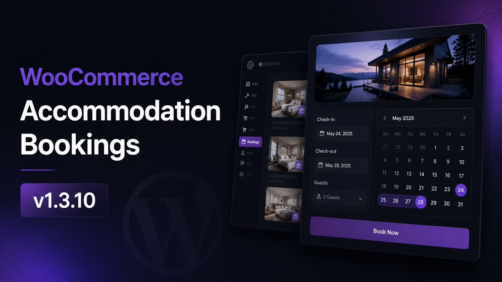 WooCommerce Accommodation Bookings 汉化版 v1.3.10