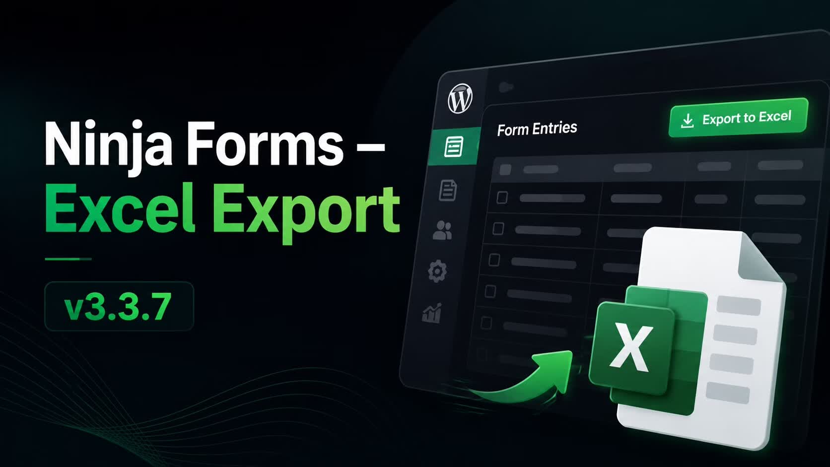 Ninja Forms – Excel Export 汉化版 v3.3.7