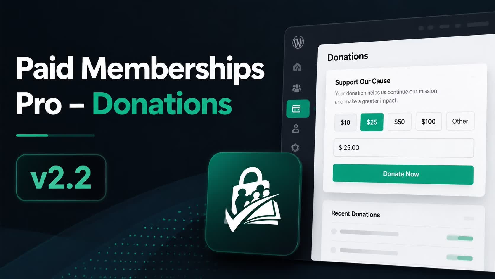 Paid Memberships Pro – Donations 汉化版 v2.2