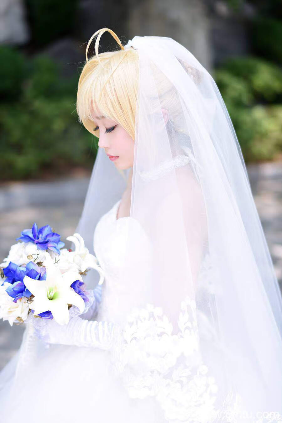 【兔玩映画】美少女Saber Cos-【54P】 兔玩系列 第12张