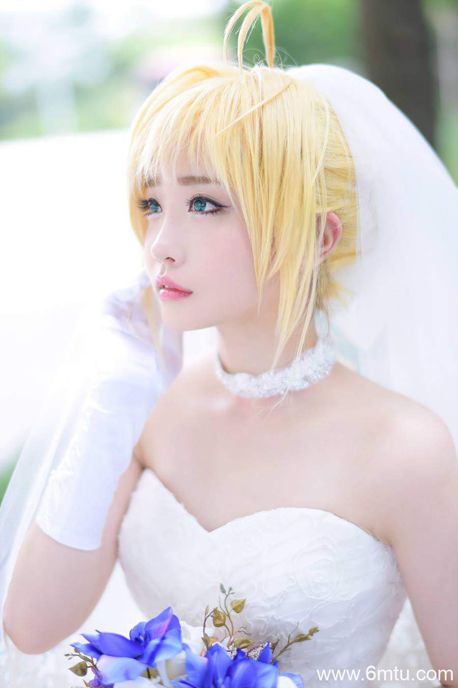 【兔玩映画】美少女Saber Cos-【54P】 兔玩系列 第1张