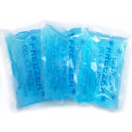 京东超市优驰（yooch）保温冷藏用软质蓝冰冰袋250克（3包装）冰包保温箱用保冷保鲜