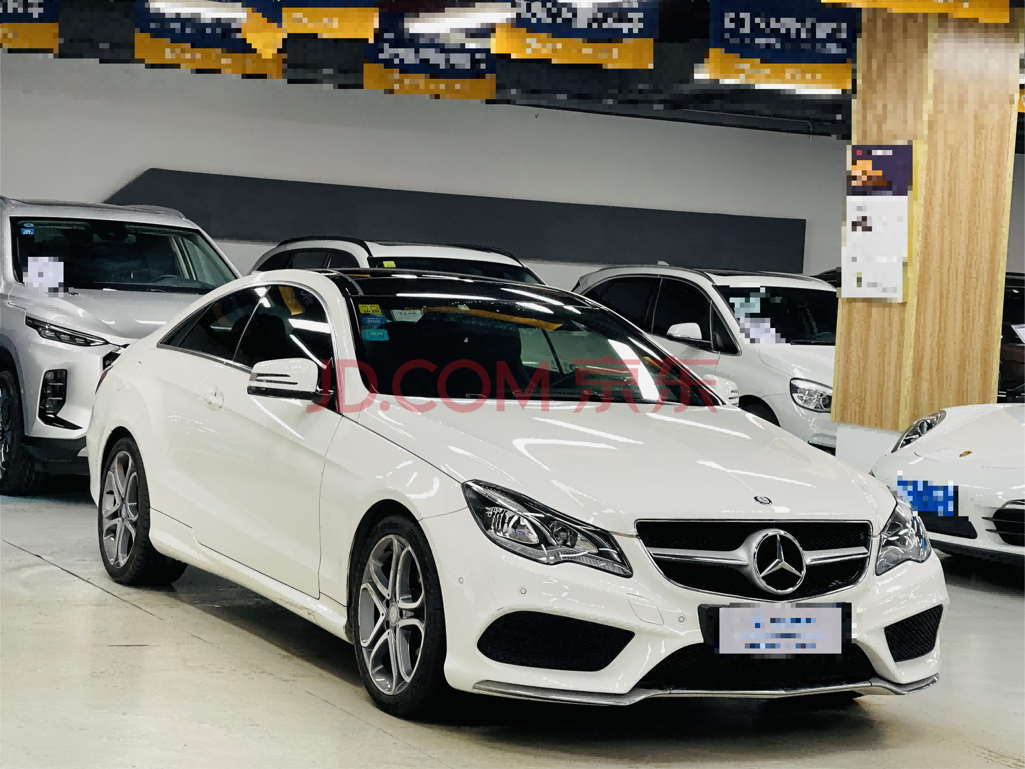 资产处置奔驰e级进口e200轿跑版非营运可过户上海