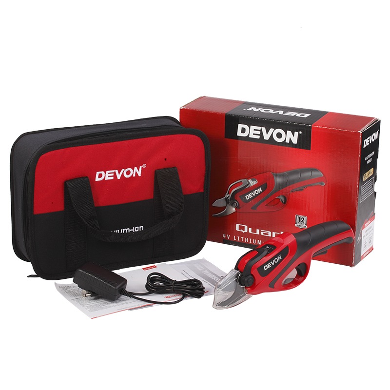 Dayou (Devon) Ciseaux électriques à chargés au lithium 4V élagage des cisaillements 8301 Tree branche de la branche de fruits Cisseaux Ciseaux de jardin Home Gardening Garden Electric Tools