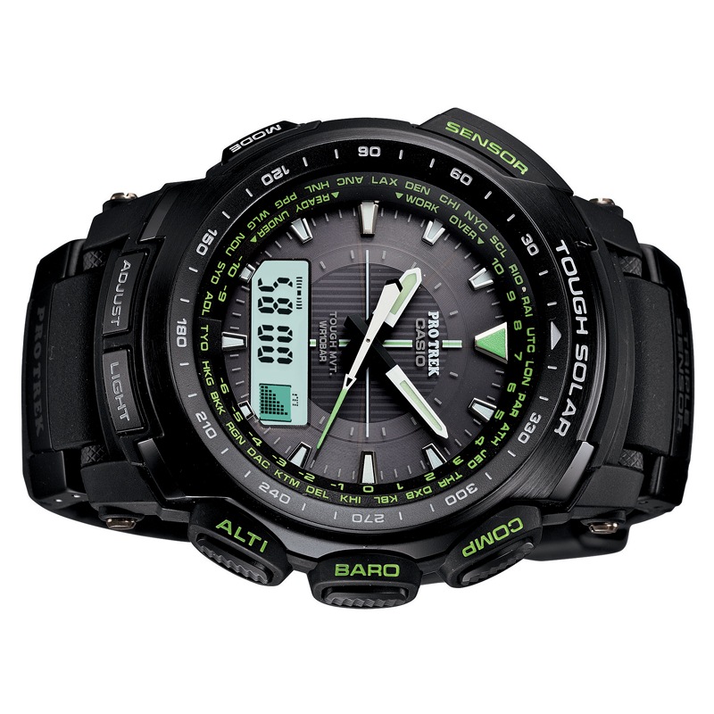 CASIO watch PROTREK mountaineering series solar radio wave men's watch PRW-5100-1B