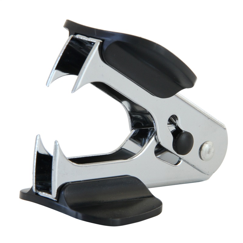 Deli 12# efficient and convenient staple remover with safety lock office supplies blue 0231