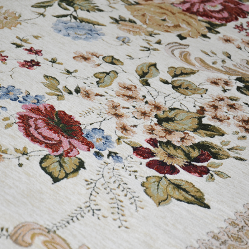 Zhonghong square carpet bedroom study cloakroom carpet American hanging chair computer chair mat entry entrance chenille jacquard blended weaving wear-resistant and durable machine washable 830 beige 100*100CM square