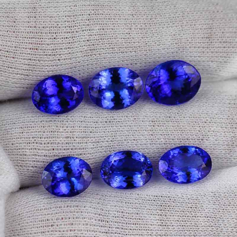 TIYA Tiya colored gemstone tanzanite, dark blue loose tanzanite stone, tanzanite 3-4ct T023 3.41ct