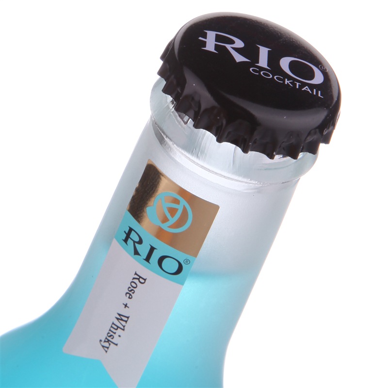 RIO cocktail pre-mixed drink blue rose flavor (whiskey blended) 275ml*6 bottles