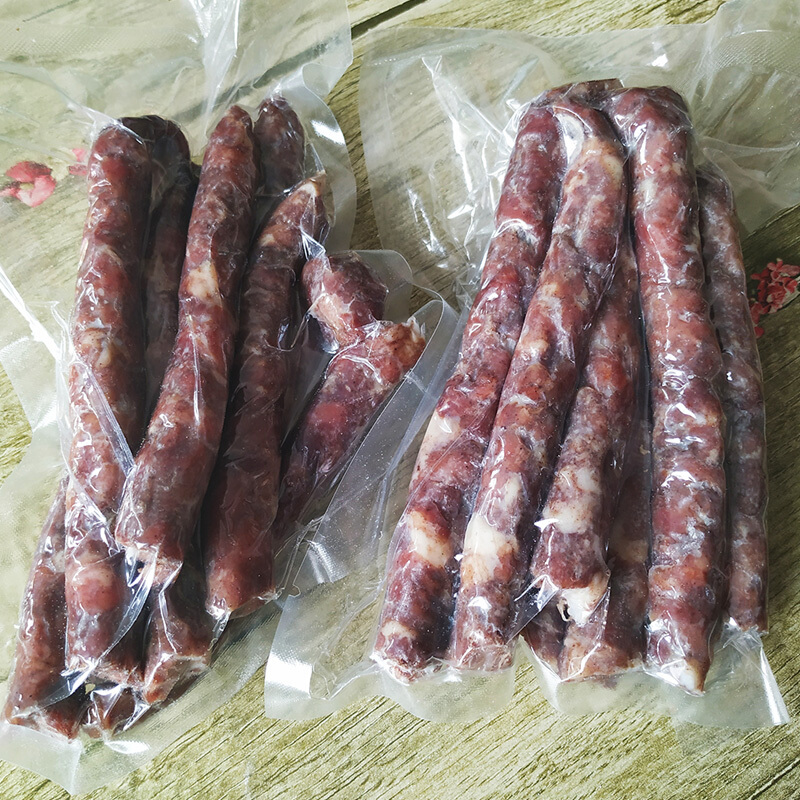 干肠东北传统风味肠酒味风干肠现卖现做老式香肠腊肠250g 原酒味干肠