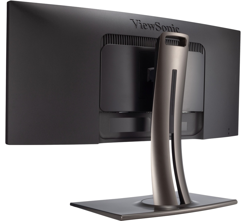 优派34英寸曲面设计游戏显示器 电竞曲屏电脑液晶屏幕 vp3481 黑色