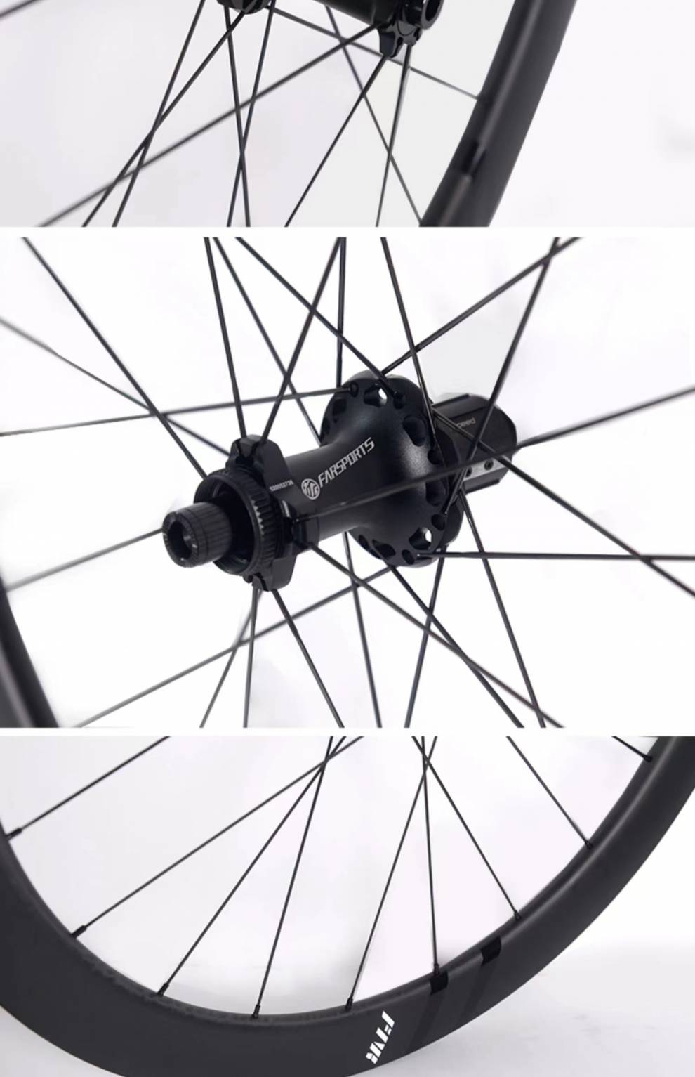 碳纤维轮组公路 22款farsports方远ventoux 公路车碳纤维轮组碳刀陶瓷