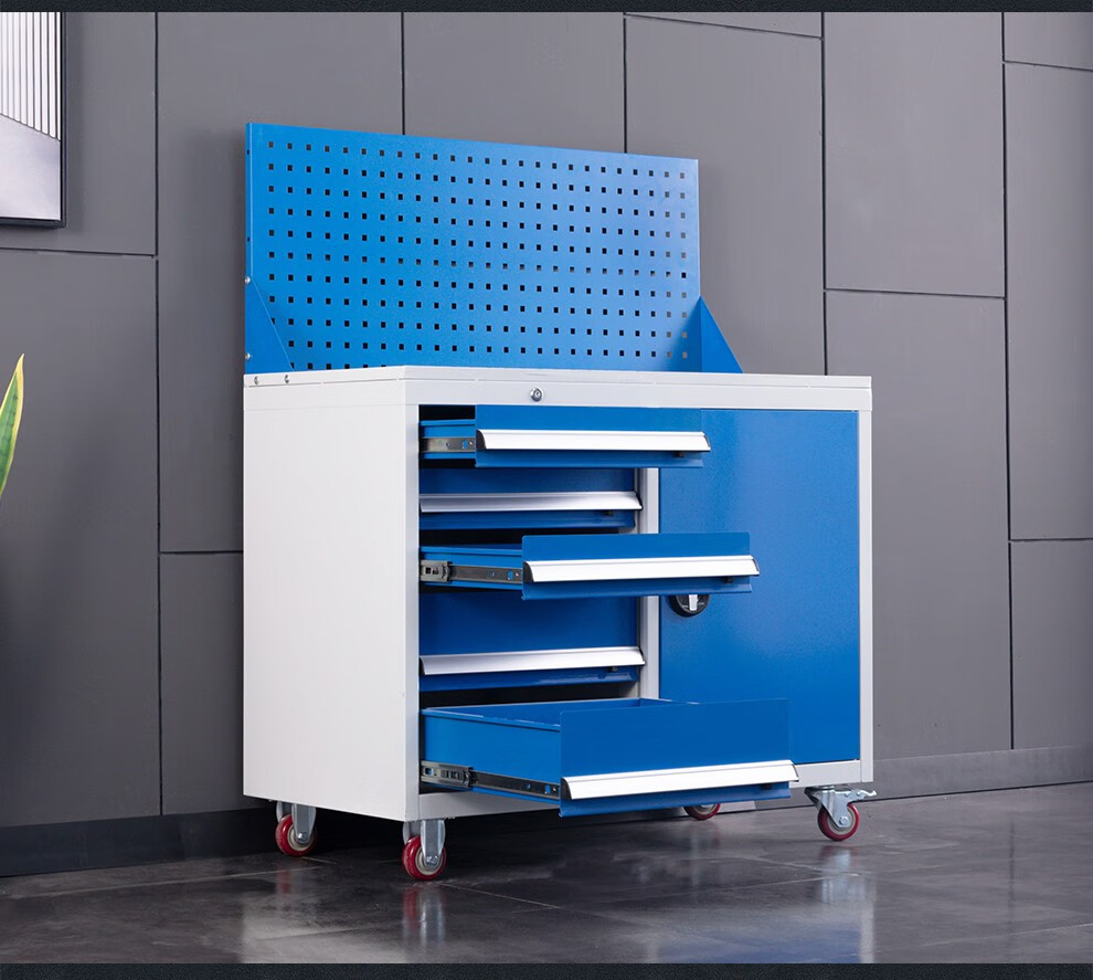 钢老大多功能工具柜工具车汽修车间用移动小推车多功能抽屉式重型工具