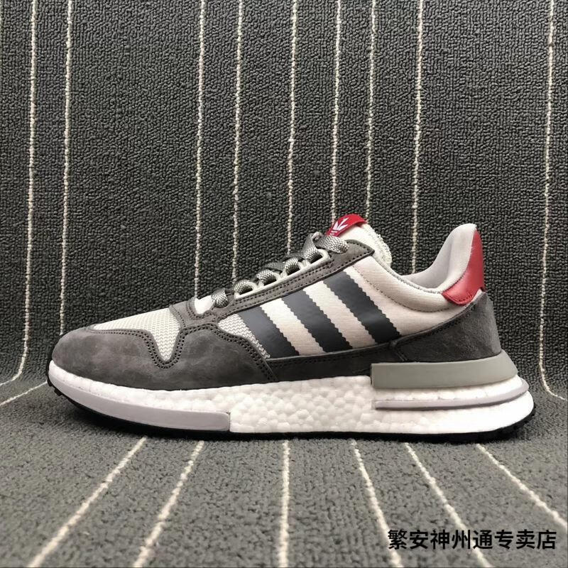 adidas阿迪达斯联名三叶草春秋款zx500悟空跑步鞋透气软底网面运动
