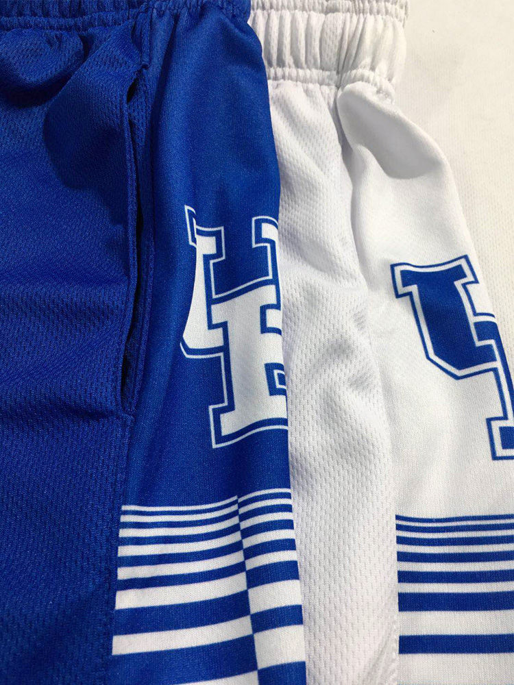 短裤ncaa北卡蓝短裤美式篮球裤高街跑步健身运动训练裤子宽松夏女潮男