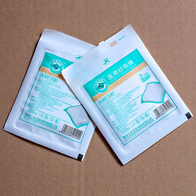 三木天使医用纱布块无菌外科伤口包扎敷料小无菌消毒一次性脱脂纱布片