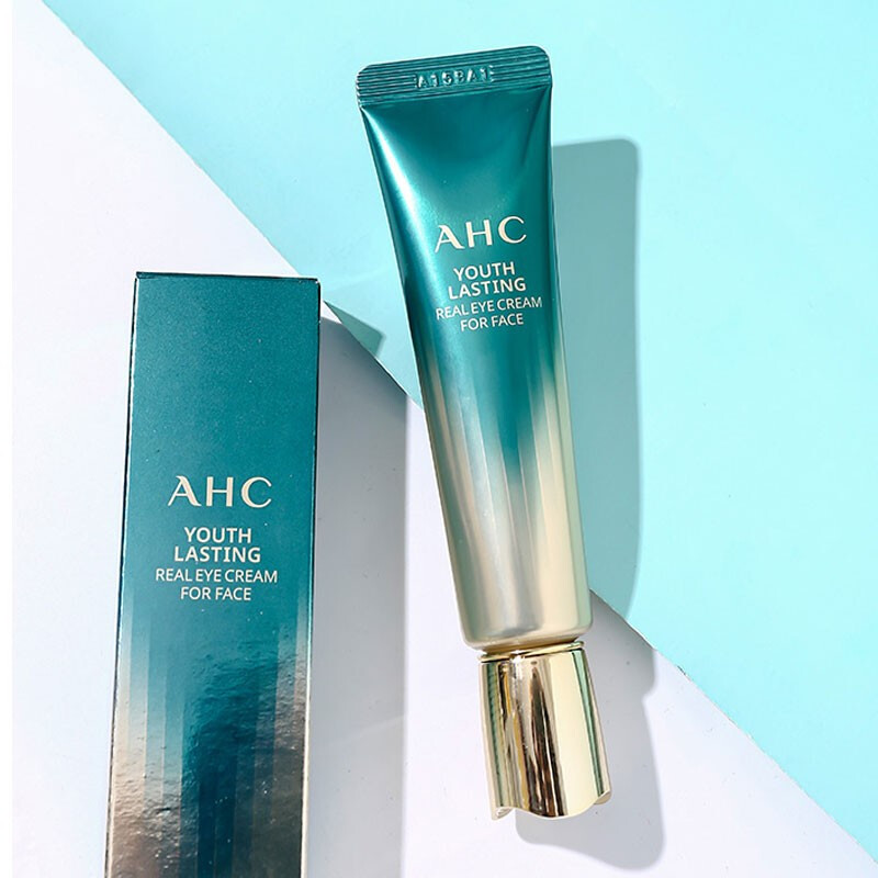 韩国爱和纯ahc眼霜30ml 补水保湿全脸多效淡化黑眼圈干纹细纹 十代全