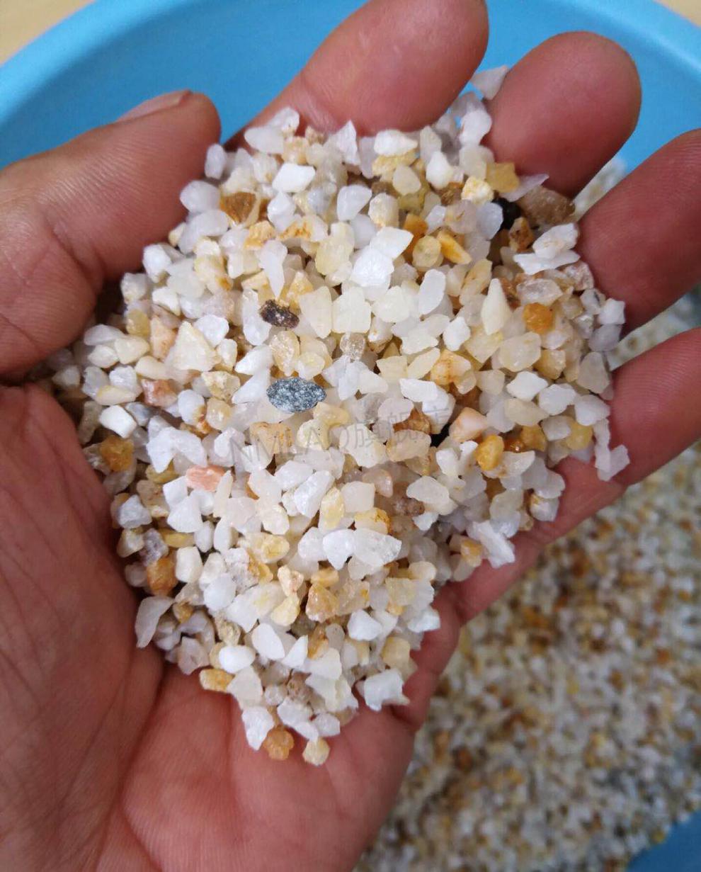 2022新款 鱼缸造景沙子 水晶沙鱼缸底砂造景沙石天然河沙彩石子黄金沙