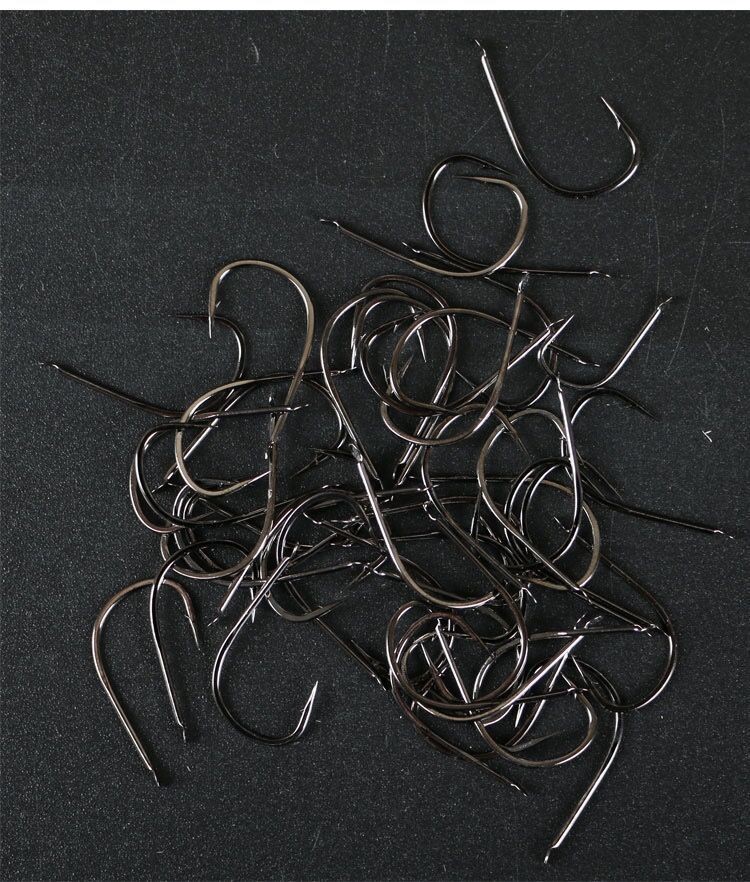 溪流鱼钩散装鱼钩超细条高碳钢野钓鲫鱼鲤鱼钩不跑鱼鱼钩超细条高碳钢