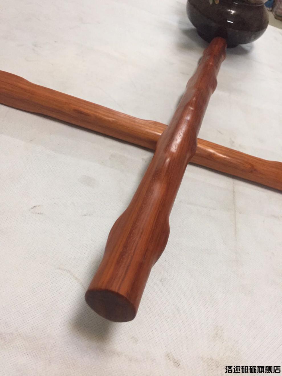 六道木棍红花梨疙瘩棍太极养生杖菲律宾魔杖汽车防身狼
