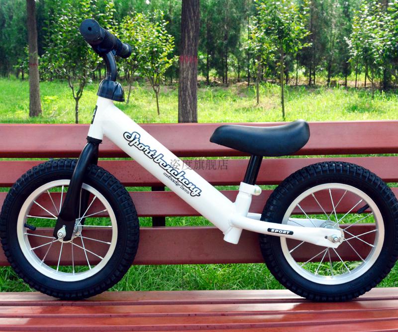 二轮自行车平衡车滑行车滑步学行车无脚踏1-3-6岁10寸12寸两轮单车