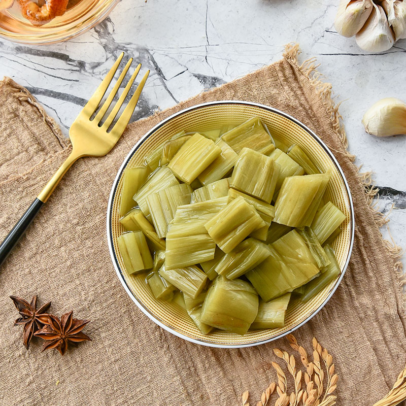 芋苗酸芋蒙梗 双笑原味芋蒙 广西酸芋苗腌咸菜芋头苗杆芋荷酸下饭菜