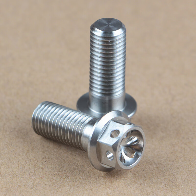 外六角螺丝m10镂空烧钛304不锈钢大对四卡钳大鲍鱼紧固半牙螺栓烧钛2