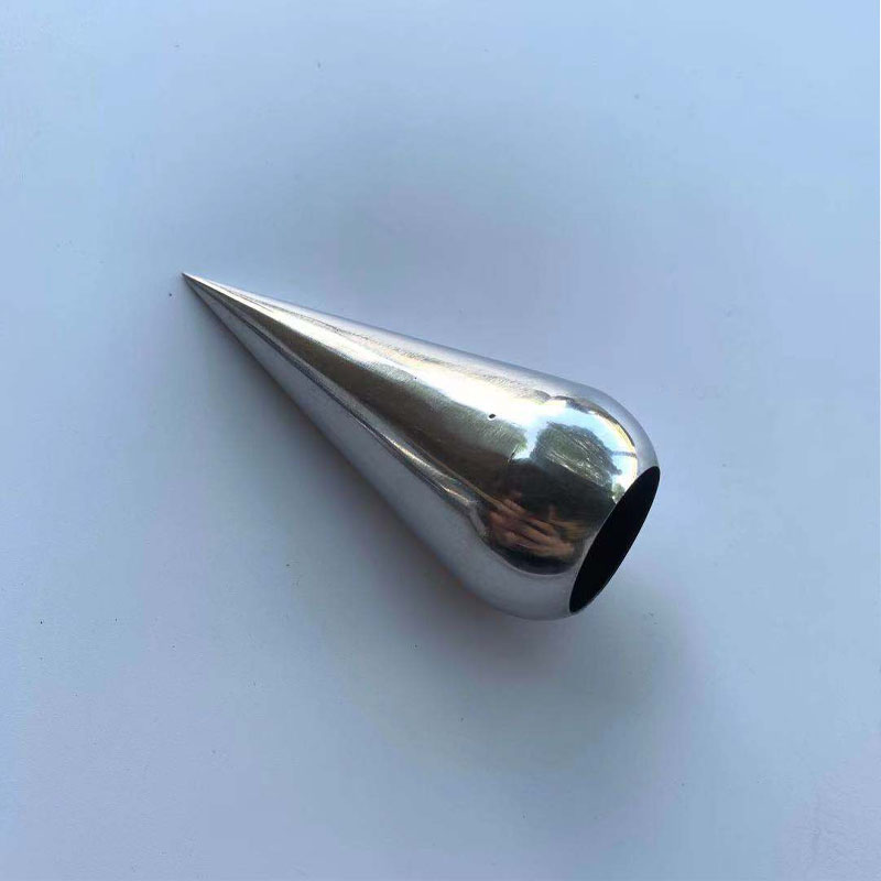 304 不锈钢装饰带座枪头 圆锥枪头 围栏护栏配件防攀装饰无座枪头 22