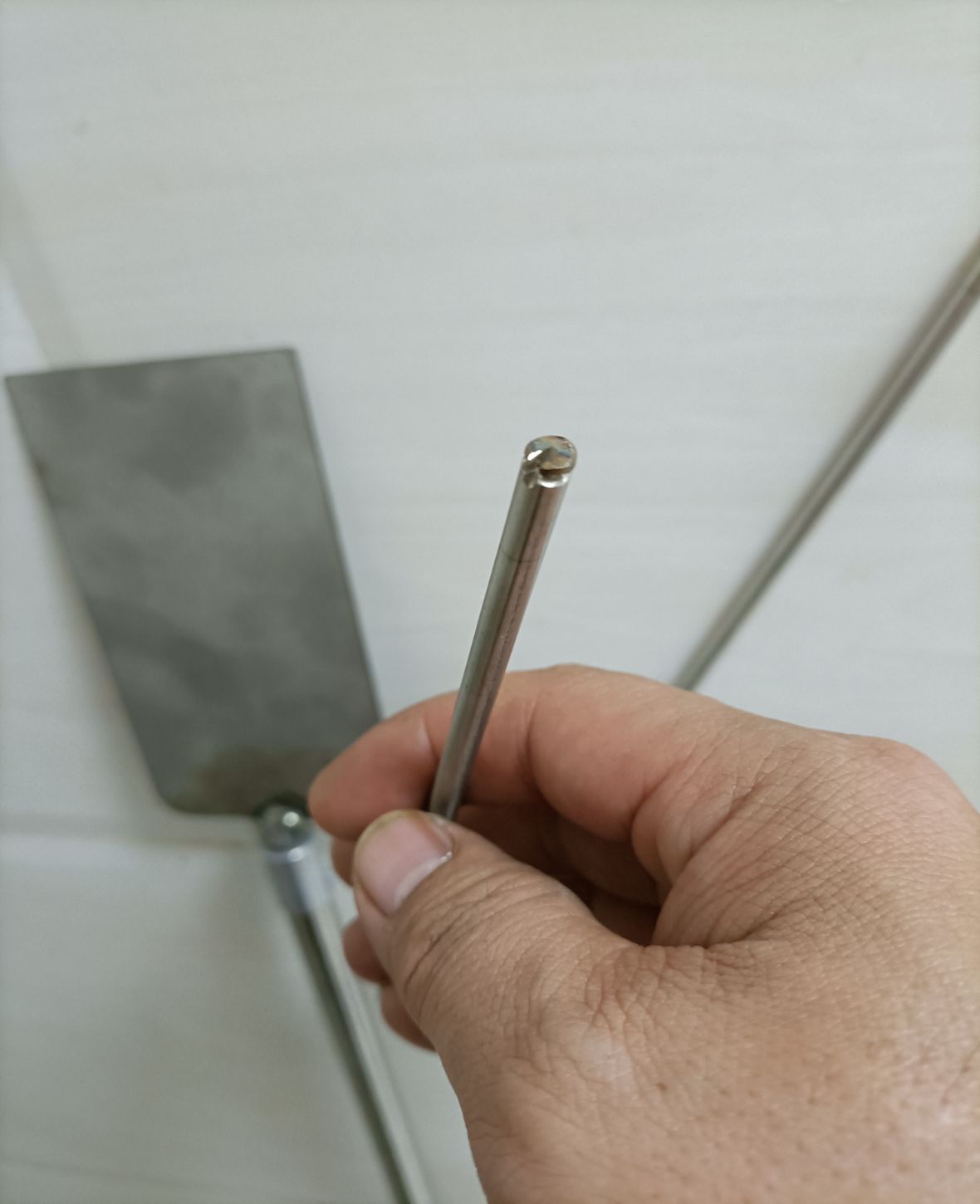 冲筋专用工具,不锈钢收料铲,冲筋拉线取杆器,冲筋神器 叉头 鱼线