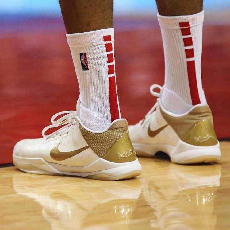 耐克(nike)eite加厚毛巾底nba篮球精英袜男加厚毛巾低精英袜子 白绿色