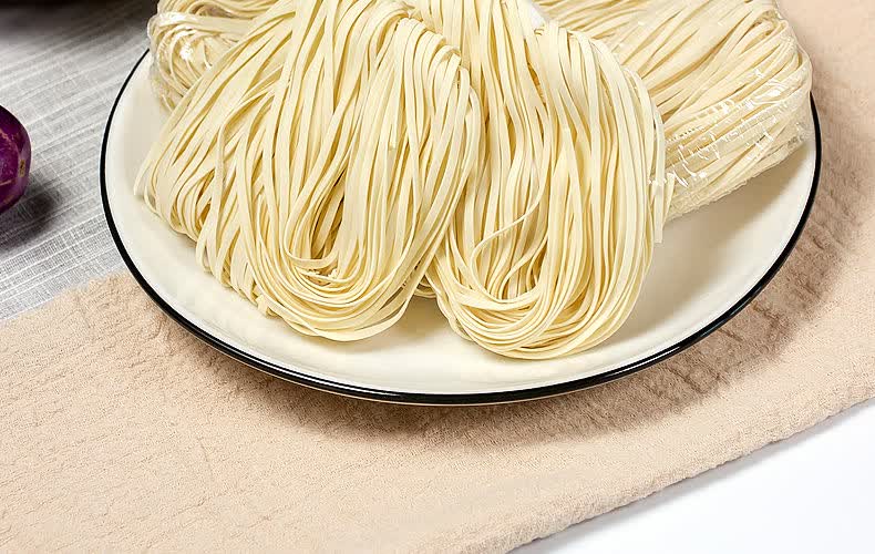 沙县小吃干面条整箱48斤面饼独立包装手工细面碱面拌面干2400g